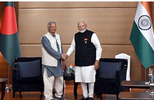 ইউনুস মোদি বৈঠক