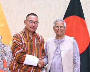 প্রধান উপদেষ্টা ড. ইউনুস ও ভুটান প্রধানমন্ত্রী শেরিং তোবগের বৈঠক: দুই দেশের সম্পর্ক নতুন উচ্চতায়