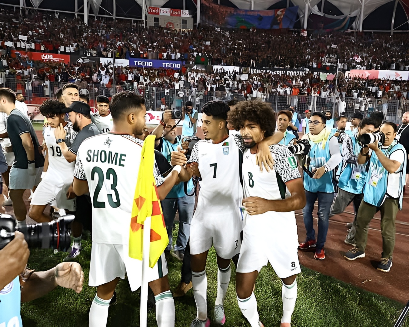 ২২ বছর পর ফুটবলে ভারতকে হারালো বাংলাদেশ: মোরসালিনের গোলে ঐতিহাসিক জয়