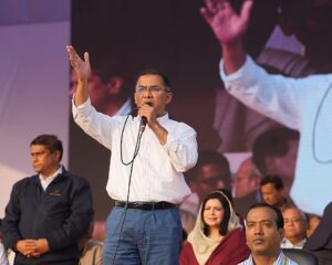 ময়মনসিংহে নির্বাচনি জনসভায় তারেক রহমান: জোট সরকার দুর্নীতিগ্রস্ত হলে জামায়াত নেতারা পদত্যাগ করেনি কেন?