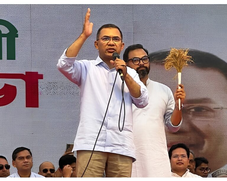 দুর্নীতির বিরুদ্ধে জিরো টলারেন্স ও নতুন বাংলাদেশের রূপরেখা: মিরপুরে তারেক রহমানের নির্বাচনি ভাষণ