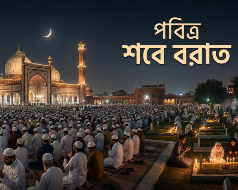ইবাদত ও মাগফিরাতের রজনী পবিত্র শবে বরাত: সারাদেশে পালিত হচ্ছে মহিমান্বিত এই রাত