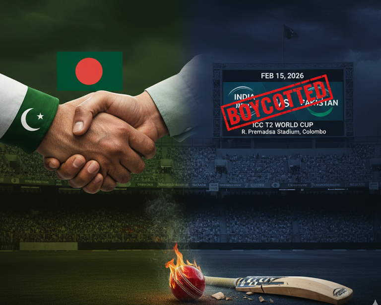 সংহতির অনন্য দৃষ্টান্ত: বিশ্বকাপে অংশ নিলেও ভারতের বিপক্ষে ম্যাচ খেলবে না পাকিস্তান