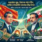 মধ্যপ্রাচ্য যুদ্ধ: ইরানের সার্বভৌমত্ব রক্ষায় চীনের কড়া বার্তা, মার্কিন-ইসরাইলি হামলার তীব্র নিন্দা