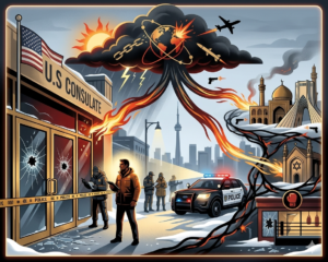 কানাডার টরন্টোতে মার্কিন কনস্যুলেটে গুলিবর্ষণ; নাশকতার নেপথ্যে মধ্যপ্রাচ্য উত্তেজনার ছায়া