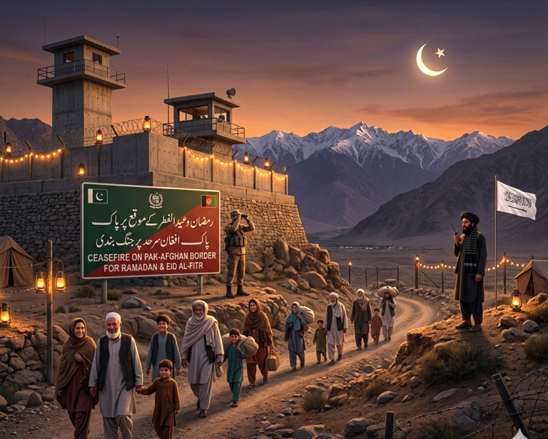 ঈদ উপলক্ষে ৫ দিনের যুদ্ধবিরতি ঘোষণা পাকিস্তান ও আফগানিস্তানের