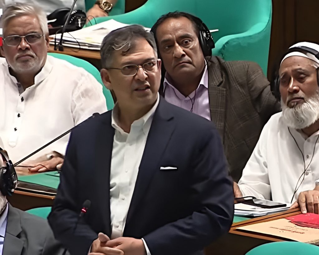 জুলাইয়ের চেতনা নিয়ে ‘রাজনৈতিক ব্যবসা’ ও ‘ছায়া মন্ত্রিসভা’র সমালোচনায় সংসদে স্বরাষ্ট্রমন্ত্রী