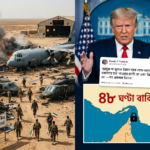 মার্কিন উদ্ধার অভিযান নস্যাতের দাবি ইরানের; ট্রাম্পের ৪৮ ঘণ্টার আল্টিমেটাম: “ইরানে নরক নেমে আসবে”