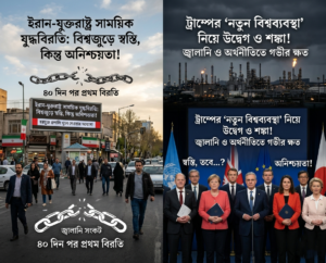 ট্রাম্পের ‘যুদ্ধবিরতি’ ঘোষণায় বিশ্বজুড়ে স্বস্তি, কিন্তু অনিশ্চয়তা কাটেনি বিশ্বনেতাদের