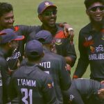 মিরপুরে নাহিদ রানার বোলিং তোপ ও তানজিদের ব্যাটিং তান্ডবে নিউজিল্যান্ডকে হারিয়ে সিরিজে ফিরল বাংলাদেশ