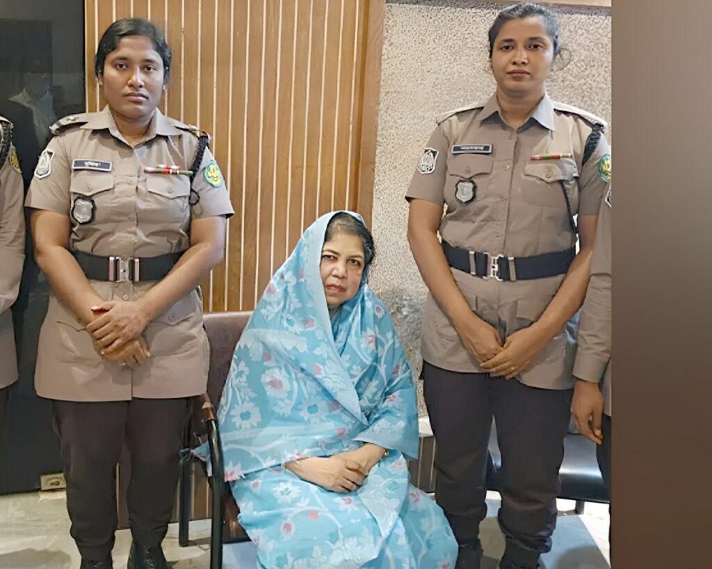 সাবেক স্পিকার ড. শিরীন শারমিন চৌধুরী ডিবি হেফাজতে; দীর্ঘ সময় আত্মগোপনে থাকার পর ধানমন্ডি থেকে আটক