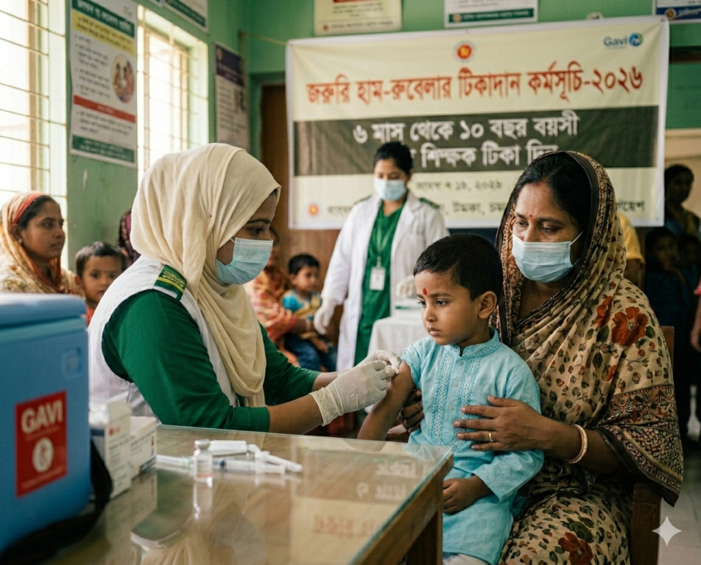 হামের জরুরি টিকাদান ক্যাম্পেইন ২০২৬: আপনার শিশুর সুরক্ষায় যা জানা অপরিহার্য