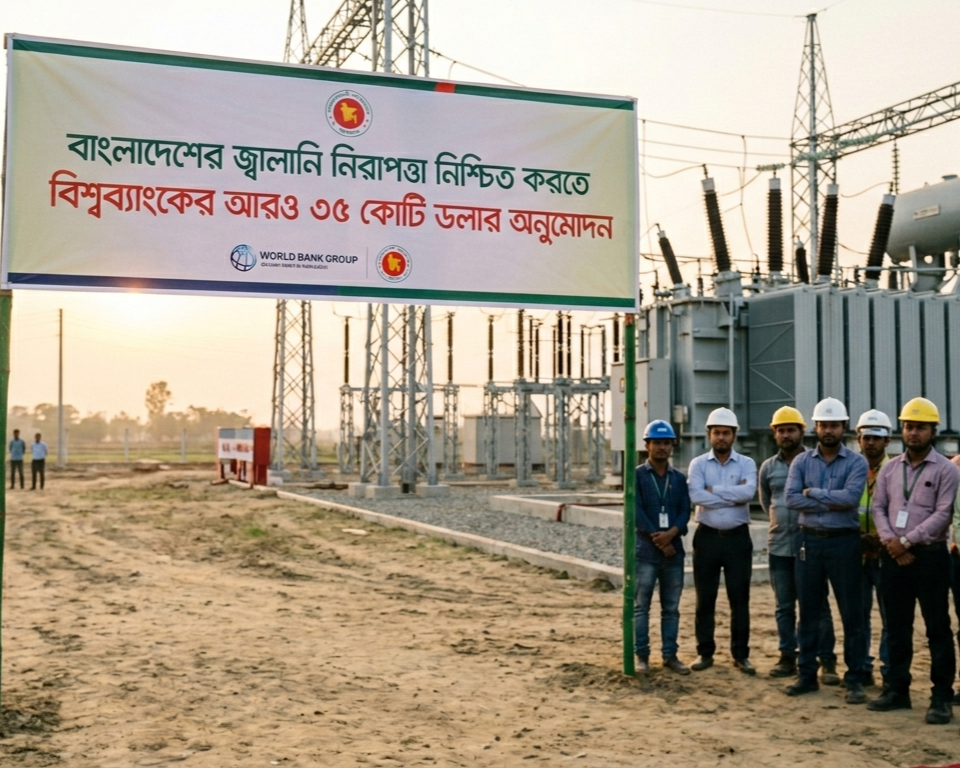 জ্বালানি নিরাপত্তা নিশ্চিত করতে বিশ্বব্যাংকের আরও ৩৫ কোটি ডলার অনুমোদন