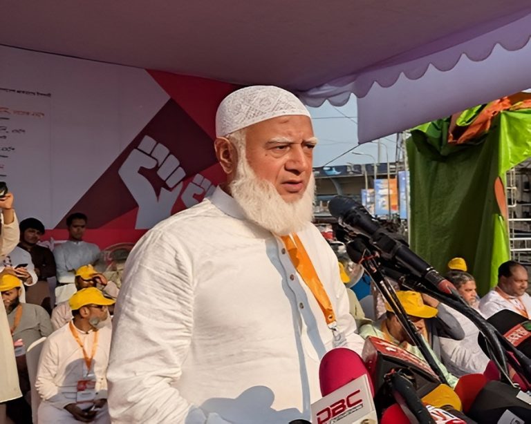 মালিক-শ্রমিক ইনসাফ কায়েম, প্রবাসীদের মর্যাদা রক্ষা করতে হবে- শ্রমিক সমাবেশে জামায়াত আমির ডা. শফিকুর রহমান
