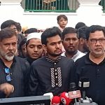 আওয়ামী লীগ এখন অপ্রাসঙ্গিক, তারা বিচ্ছিন্নভাবে সন্ত্রাসী কর্মকাণ্ড করছে: হুসাইনি দালানে আসিফ মাহমুদ