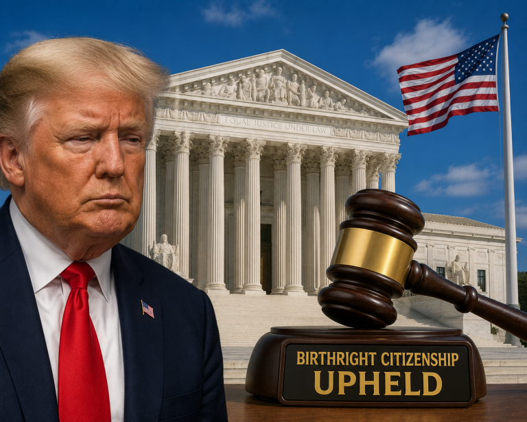 ডোনাল্ড ট্রাম্পের মেগা ধাক্কা: জন্মসূত্রে নাগরিকত্ব বহাল রেখে ঐতিহাসিক রায় দিলেন মার্কিন সুপ্রিম কোর্ট