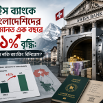 সুইস ব্যাংকে বাংলাদেশিদের আমানত এক বছরে ৪১% বৃদ্ধি: পাচার নাকি ব্যাংকিং বিনিয়োগ?