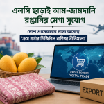 এলসি ছাড়াই দেশী পণ্য রপ্তানির সুযোগ: দেশে প্রথমবারের মতো আসছে ‘ক্রস বর্ডার ডিজিটাল বাণিজ্য নীতিমালা’