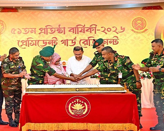 নিরাপত্তা কৌশল যেন জনগণ থেকে দূরে ঠেলে না দেয়- সেনানিবাসে ৫১তম প্রতিষ্ঠাবার্ষিকী উদ্‌যাপনে প্রধানমন্ত্রী