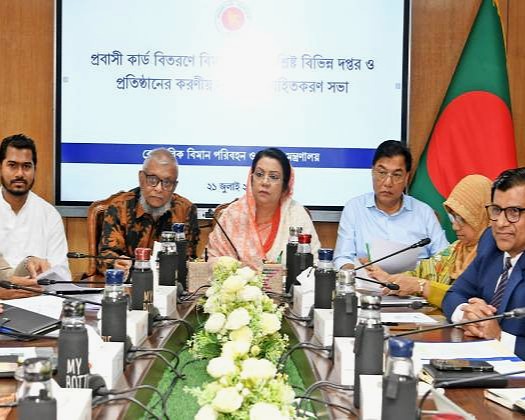 প্রবাসী কার্ডধারীদের জন্য বিমান টিকিটে ছাড়, বলাকা লাউঞ্জ ও প্রাধিকারভিত্তিক ইমিগ্রেশন সুবিধা চালুর উদ্যোগ