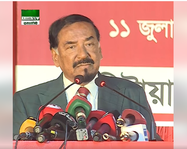 বঙ্গবন্ধু পাকিস্তান ভাঙতে চাননি, ২৫ মার্চ তাজউদ্দীন আহমেদের অনুরোধ সত্ত্বেও ঘোষণা দেননি: স্পিকার মেজর (অব.) হাফিজ